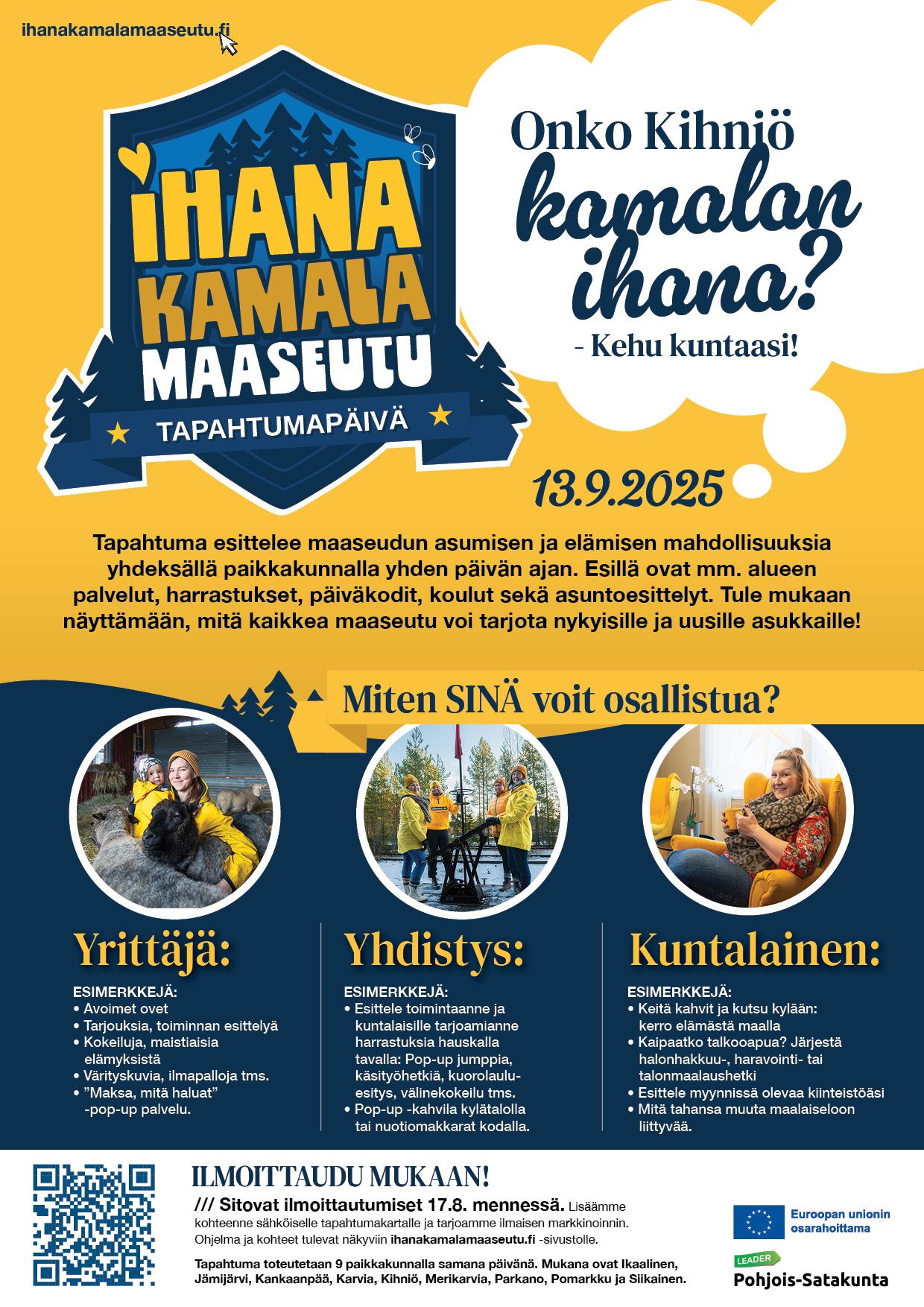 Kuvassa tietoa taphahtumssa