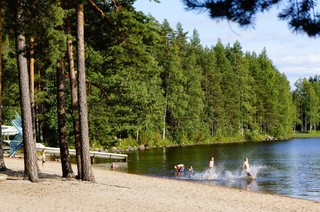 Hiekkapohjainen uimaranta